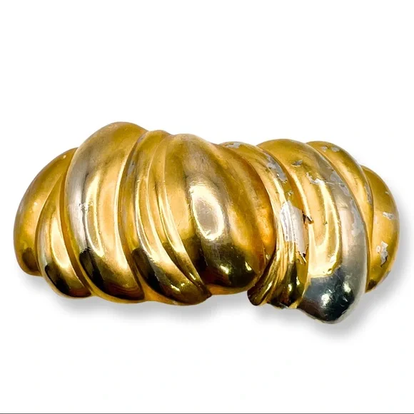 Vintage 1980’s Gay Boyer signed Shrimp Belt Buckle - Picture 3 of 9